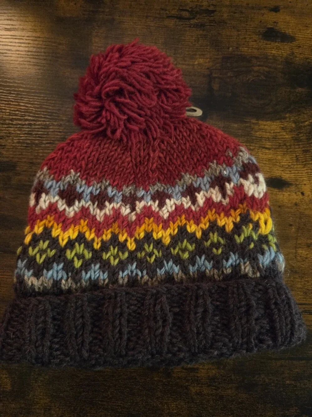 Pachamama Wool & Fleece Multicolor Beanie